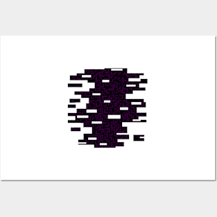 Glitches in the Void, Purple Posters and Art